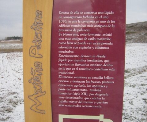 Descripción de la ermita de San Pelayo en Perazancas de Ojeda