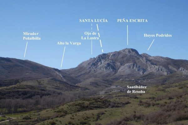 Peña Escrita + Peña de Santa Lucía