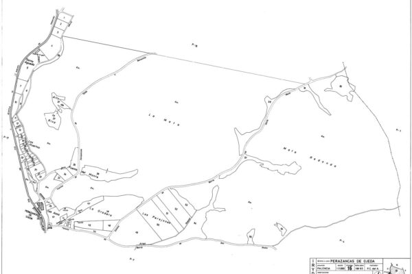 Perazancas de Ojeda plano 16